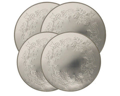 Round Electric Embossed Stainless Steel Burner Covers
