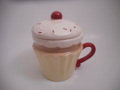 FREE SHIPPING Ceramic Cupcake Tea Cup Coffee Mug Pfaltzgraff