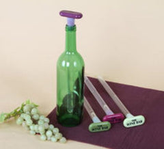 Wine Bar Cooler Stopper Chiller Chill Stick Purple