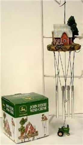 John Deere Wind Chime Red Barn